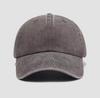 Water Washed Old Duckbill Cap, Spring and Summer Soft Top, Retro Curved Brim, Versatile Casual Outdoor Baseball Cap