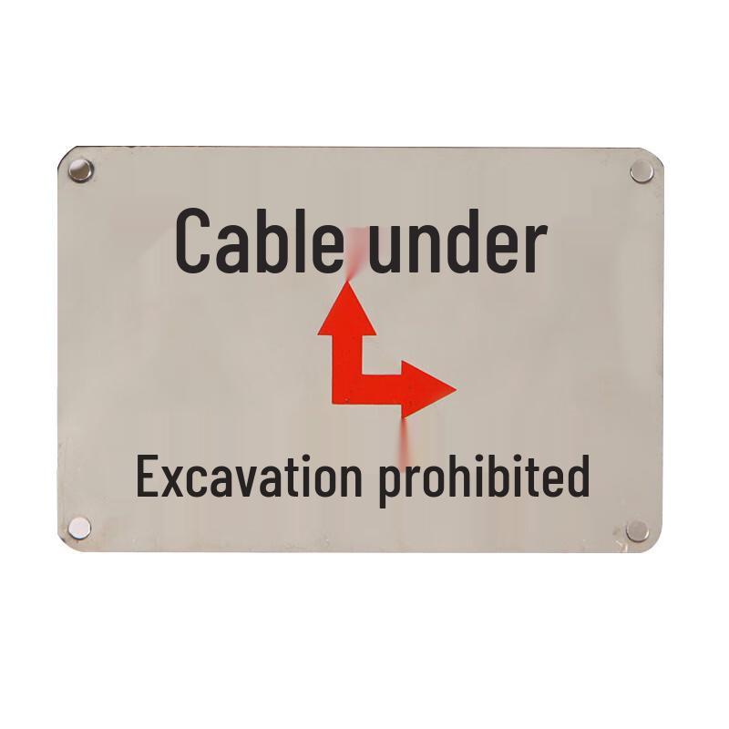 Underground Cable & Optical Cable Warning Sign Standard