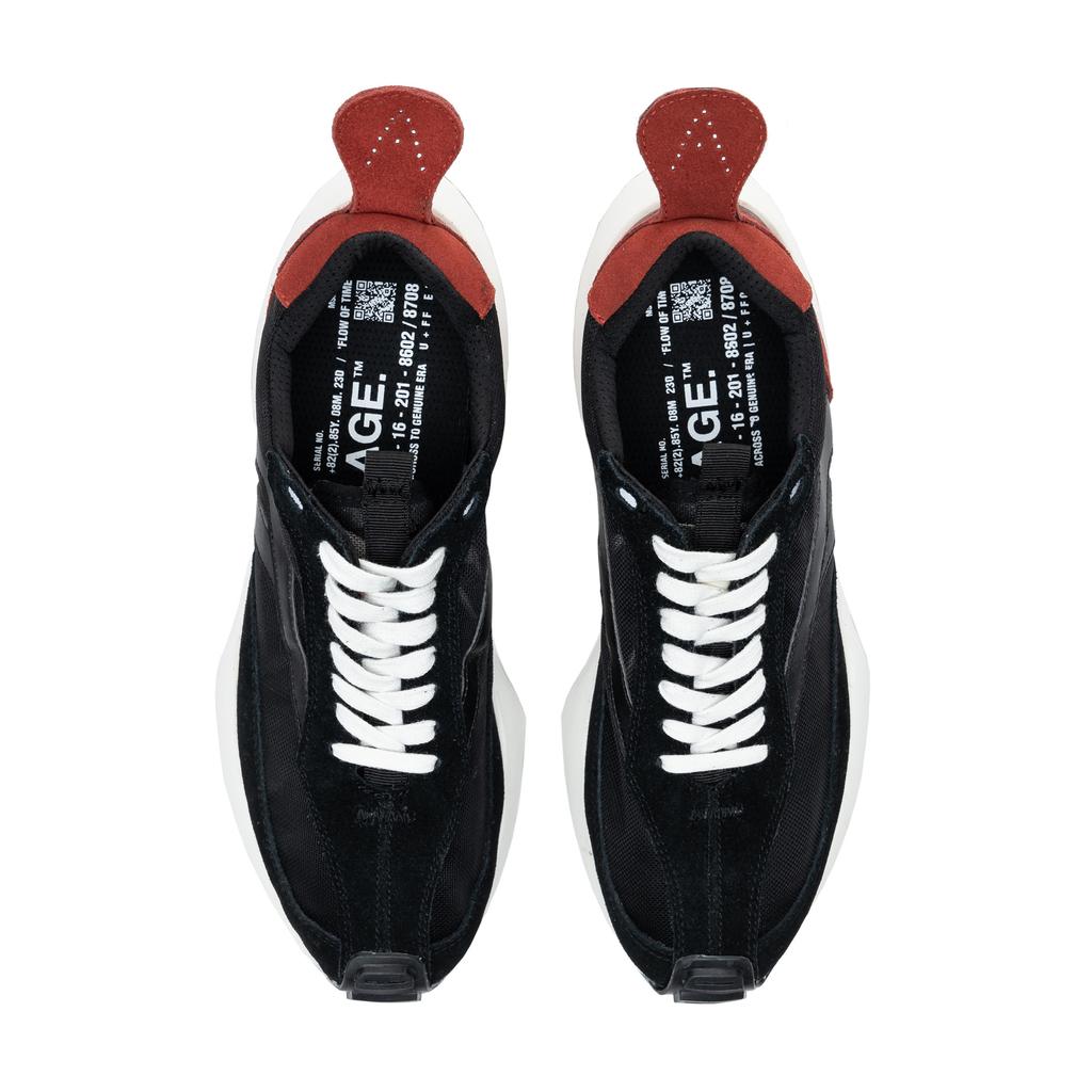 Age Arc Sonic Mesh Black/Red (Ag-Arc-S-M-Brw)
