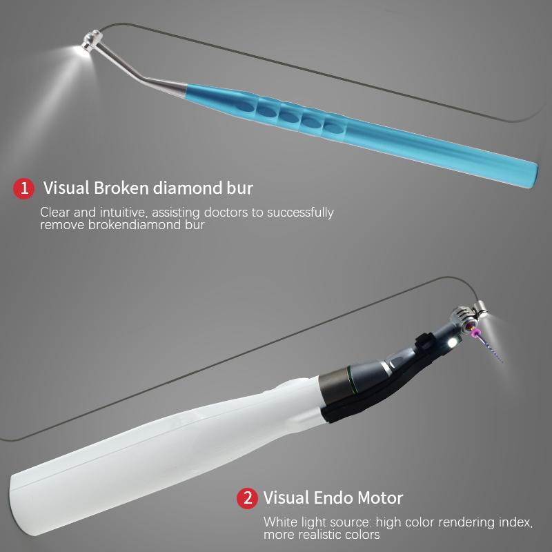 Dental Orthodontics Leagues LED Visual Dental Digital Micro Intra Oral Camera Wifi Foot Control HD Visual Camera for Endo Motor