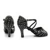 Scarpe da Ballo alla Moda Tacco Alto a Diamante Scarpe da Ballo Punta Aperta Latino Valzer Nuove Scarpe da Ballo Standard Internazionali