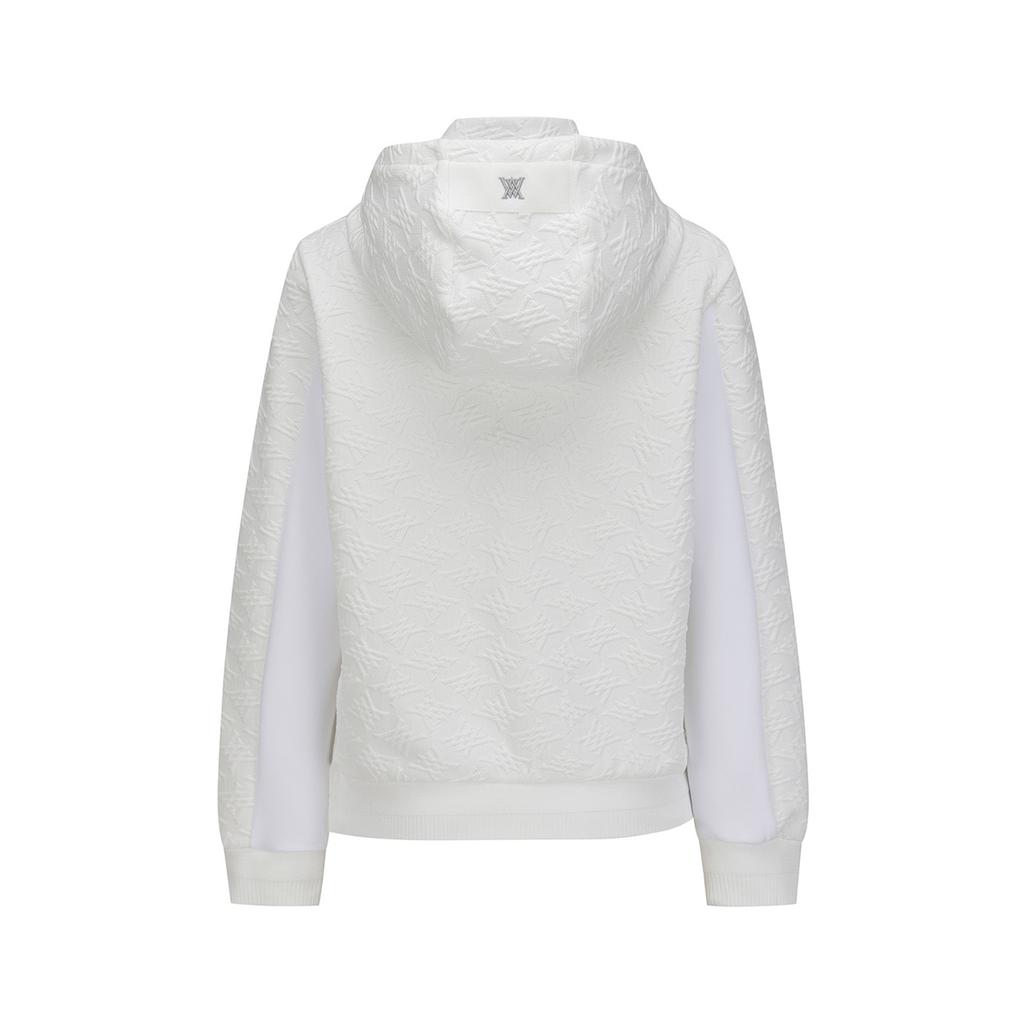 ANEW GOLF Women Fa Hooded Sweatshirt_Wh