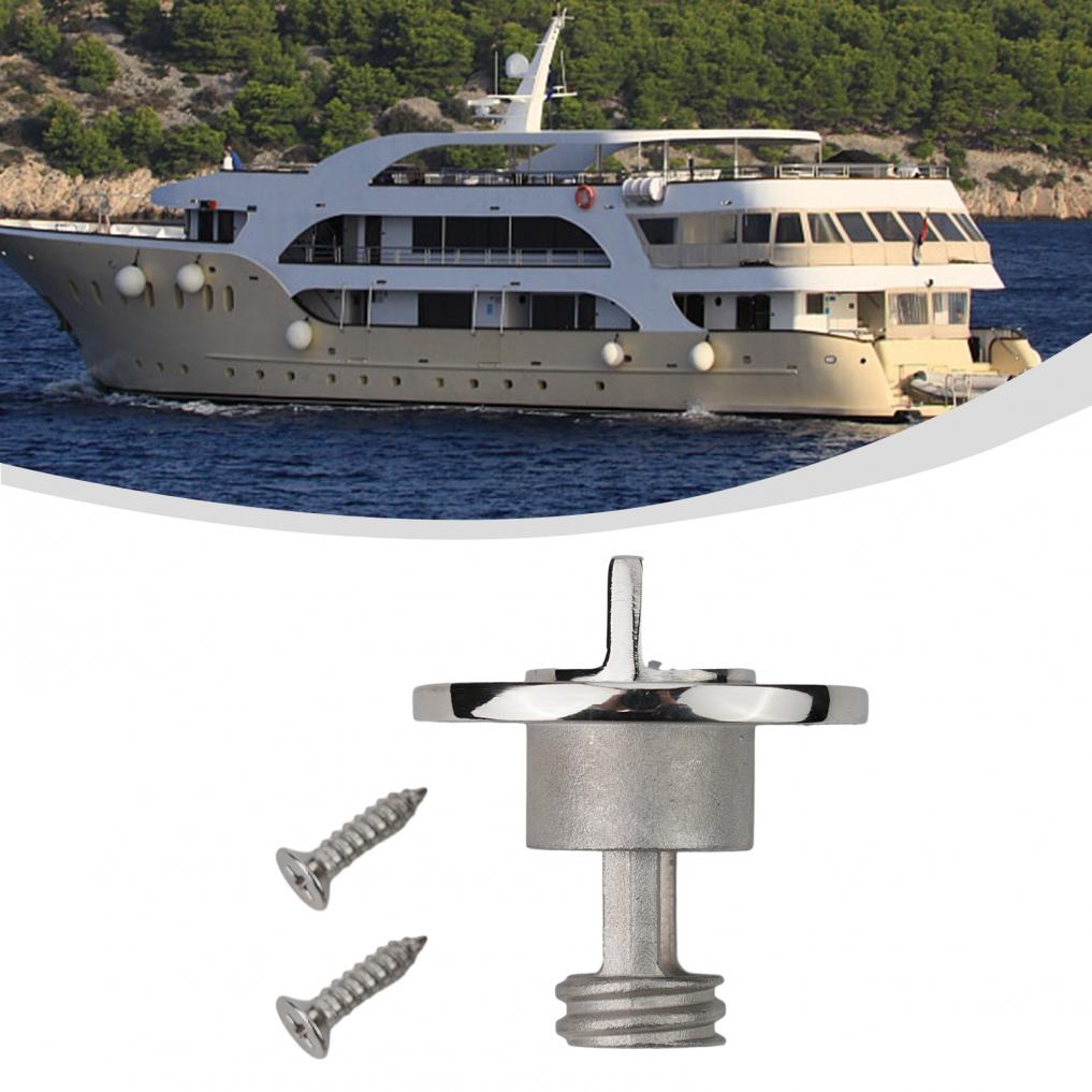Easily Installed Marine Grade 316 Stainless Steel Oval Drains for Boats