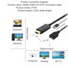 HDMI-Compatible To DisplayPort Cable 4K@60Hz 2K@120Hz HDMI-Compatible Source To DP Display Monitor Cable for PC Laptop PS5 Xbox