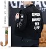 2023 Spring Men's Korean Style Distressed Denim Rivet Jacket