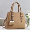 Women's PU Leather Top Handle Satchel Shoulder Tote Bags Casual Purses and Handbags Shopping Shoulder Bags Messenger Tote Bag Crossbody Bag for Women