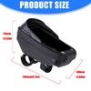 Road Bikes Front Top Tube Bag Bicycles Front Phone Holder Pouch Bicycles Storage Bag Cycling Front Top Tube Pouch