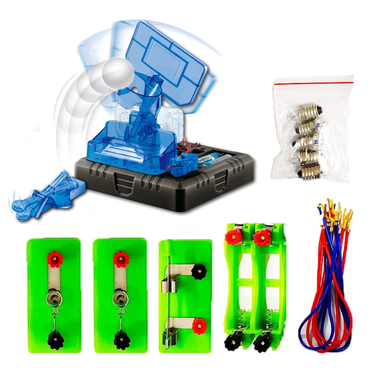 

UTST Electrical Experiment Electronic Circuit Kit Craft Kit Science Experiment Circuit Experiment Children s (Basketball)