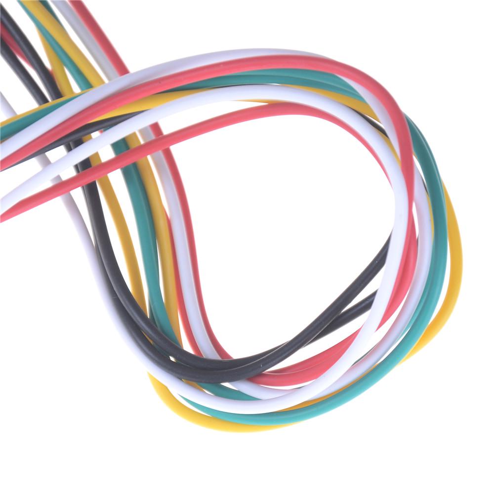 10 Pcs Colorful Double Ended Alligator Clips Test Lead Jumper Wires