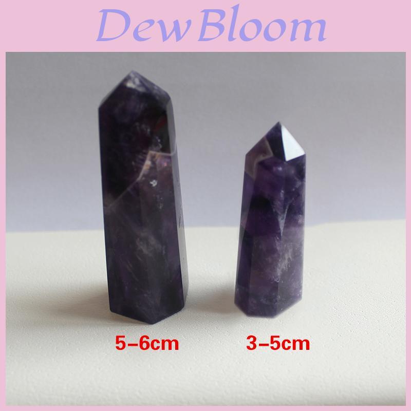 Exquisite Natural Purple Dream Amethyst Quartz Crystal Stone Point Hexagonal Wand