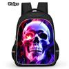 Skull Series Peripheral Animation Printing Backpack Student Bag Support