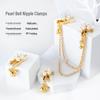 Pearl Petal Bell Nipple Clamps for Women – Adjustable Erotic Training Clips