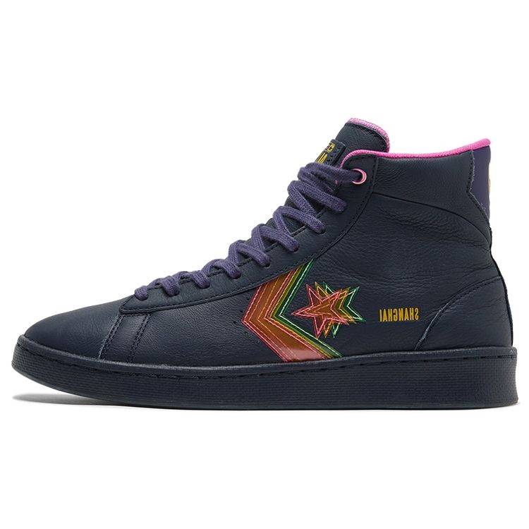 

Converse Pro Leather High Heart Of The City Shanghai Unisex Navy Hyper Magenta 170237C 36