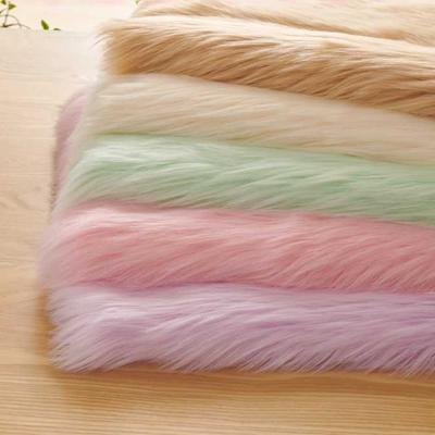 50x170cm Flauschig Weich Faux Fuchs Pelz Stoff 5,8 cm Lange Plüsch Pelz Stoff Für Diy Fursuit Kostüm Schmuck Theke Abdeckung Foto Requisiten