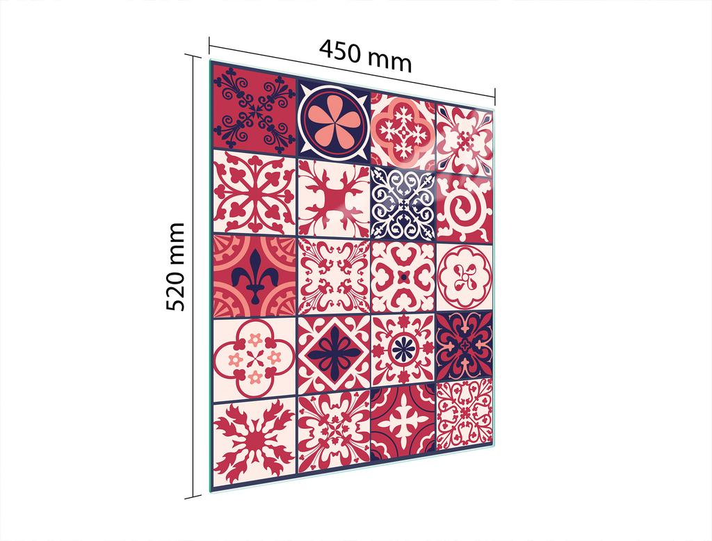 SZKLANA DESKA DO KROJENIA 45x52 MOZAIKA