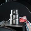 Thermos Stainless Steel King Silver Food Jar (0.45L) Heat Retention (Silver)