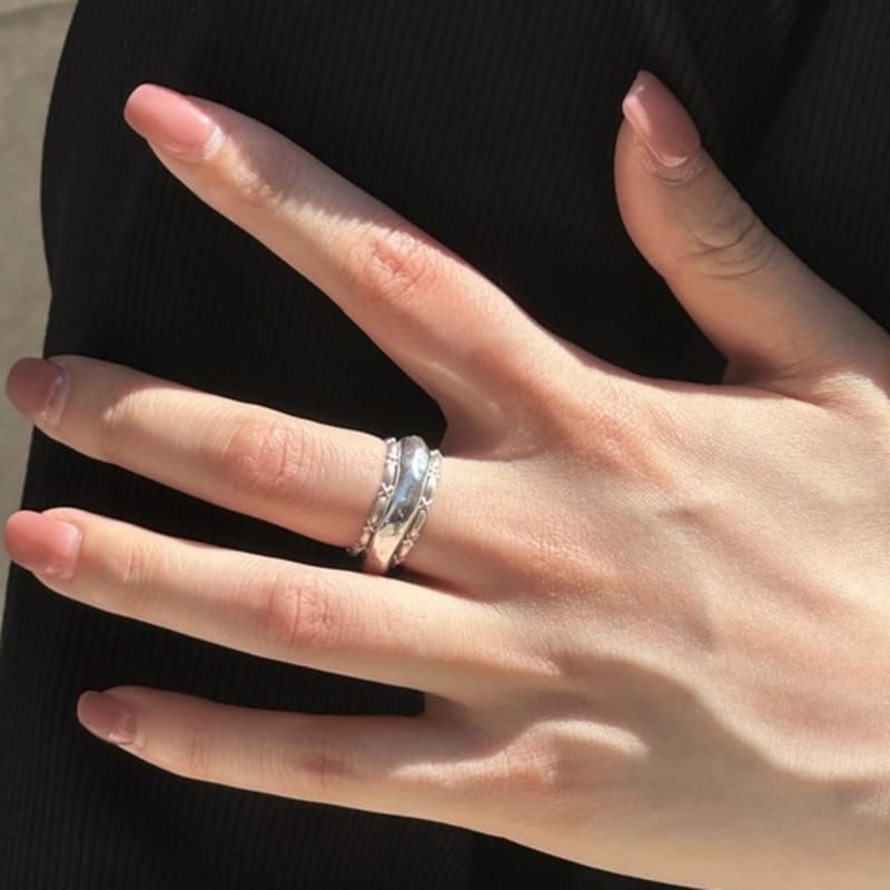 cerofar SILHOUETTE RING GLOSSY