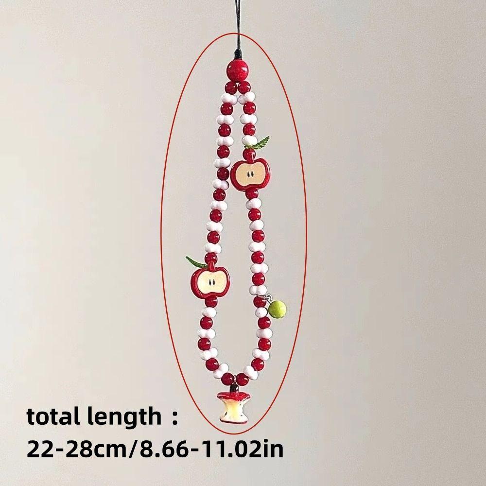 Cute Kawaii Charms Pendant With Fruit Mobile Phone Strap Ins Phone Strap Lanyard  Gift