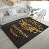 Harley-davidson Motorcycles Customize Your Name Floor Mat Perfect for Outdoor Dining Room Entryway Kitchen Antislip Carpet Anime Office Decor
