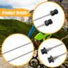 Bike Quick Release Skewer Axle Set Cycling Accessories Wheel Hub Clip Bolt Lever Replacement for