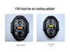 2024 FS01 Dual-Fan Radiator: Portable Silent Wireless Charging Phone Cooler for Gaming