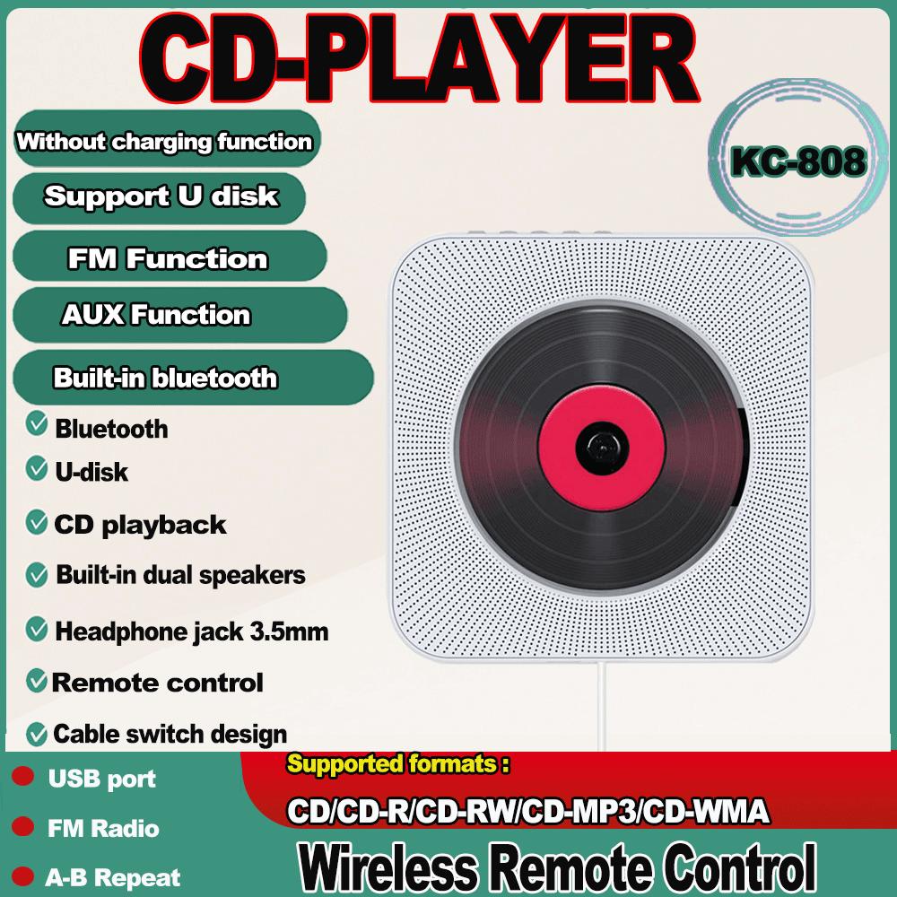 LED ekranlı Bluetooth CD Çalar (Şarj fonksiyonu olmadan)