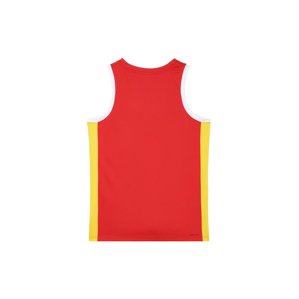 Nike China Women's Basketball Team Olympic Collection Basketball Jersey Men's Comet Red/Travel Yellow FQ0373-637