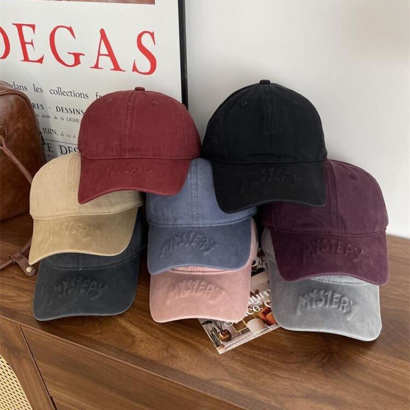 New cotton versatile big head circumference hat men's and women's indentation trendy baseball cap spring sunscreen cap