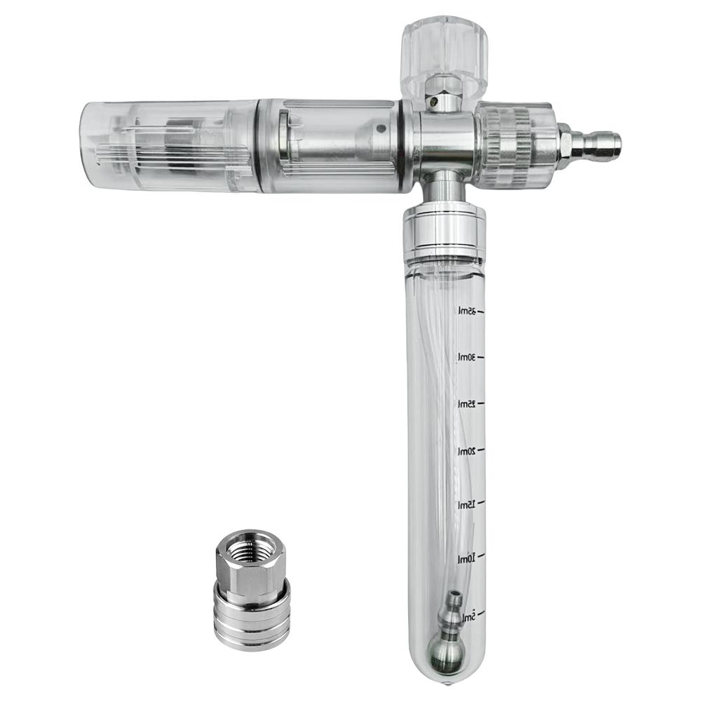 35ml Water Foam Pot with 1/4 Inch Quick Connector Pressure Washer Gun Adjustable Car Wash Foam Sprayer for Cleaning Cars SUVs