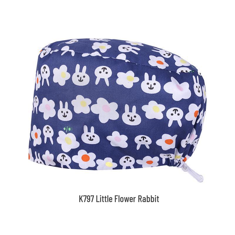 Oddychający Czysta Bawełna Czepek Chirurgiczny dla Lekarzy i Pielęgniarek