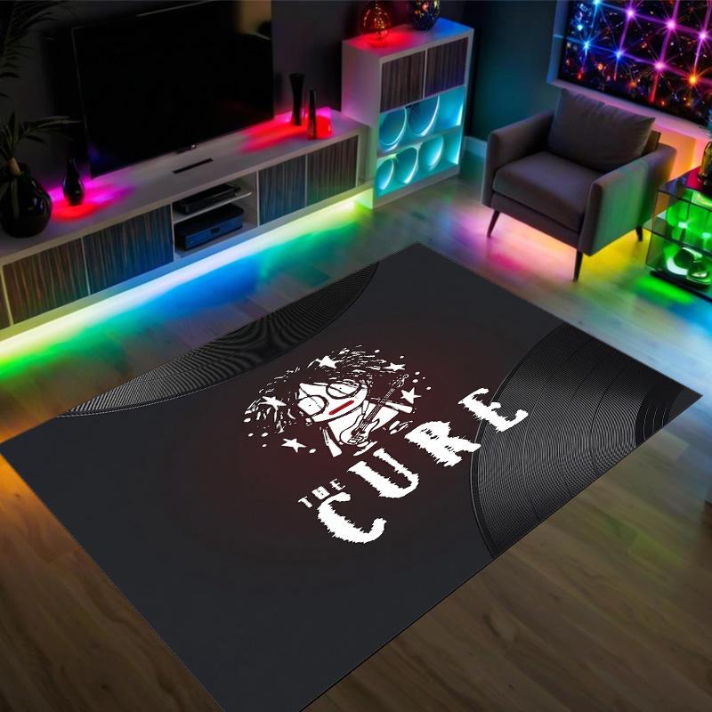 The Cure Design Crystal Velvet Carpet Cozy Non?Slip Printed Rug For Bedroom Living Room Entrance