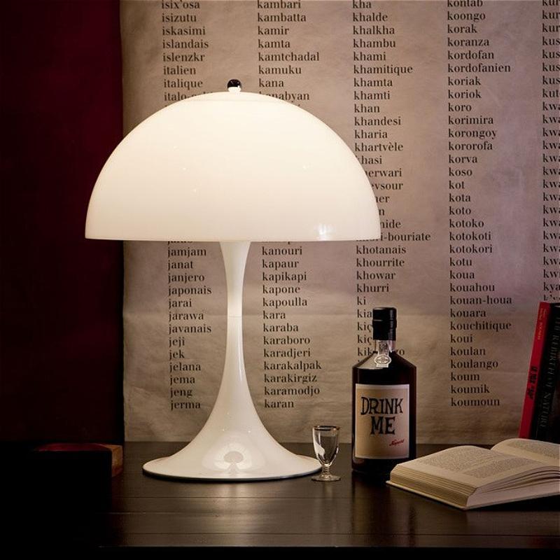 Moderne Nachttischlampe High-End Nachtlicht Pilzförmige Schreibtischlampe Nordische Nachttisch Dekorative Leuchte Tischlampen für Schlafzimmer