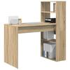 Desk in Sonoma Oak 113 x 54 x 120 cm Engineered Wood