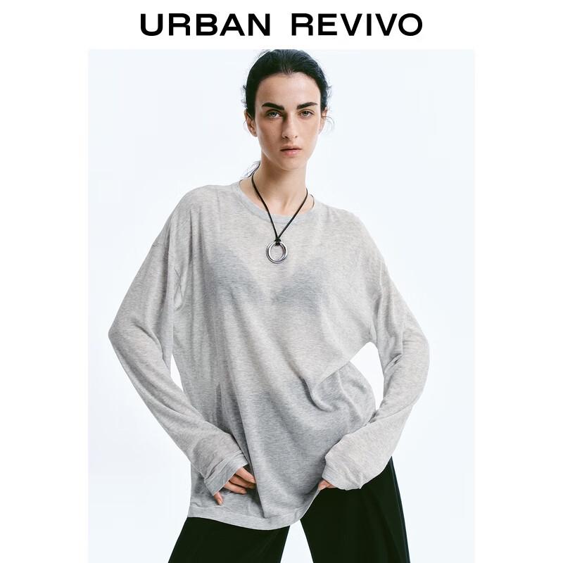 

UR 2025 Women s Casual Long Sleeve Knit Top M