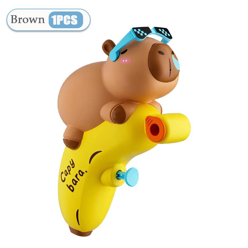 1-20PCS Cute Capybara Toys Summer Water Play Capibala Children s Toy Cartoon Beach Press Type Outdoor Bath Toy Children s Gift