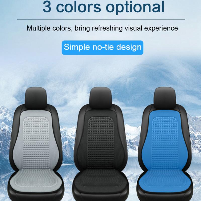 Coprisedile universale per auto, in seta di ghiaccio, traspirante, estivo, fresco, per schienale auto, accessori per interni auto