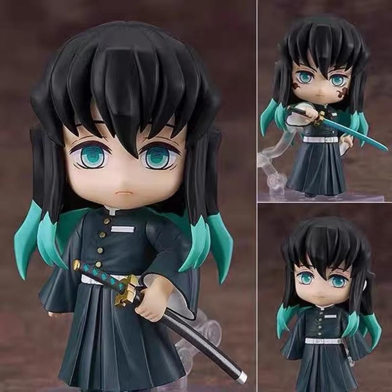 2217 Kanroji Mitsuri 2218 Tokitou Muichirou Bewegliche Figuren Set Niedliche Anime Sammlerpuppen Überraschungsgeschenk