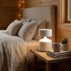 Modern Bar Desk Lamp Metal Dumbbell Design USB Rechargeable Table Lamp 3-Level Dimmable Touch Control Luminous Night Light Bar
