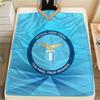 Società Sportiva Lazio Flannel Blanket, High Quality Comfortable for All Seasons, Home Decor, Warmth and Comfort