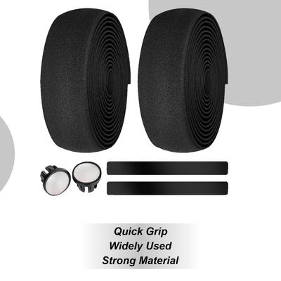 Bicycle Handlebar Wrap EVA Adhesive Shock-Absorbing Grip Handlebar Tape For Road Bike For Riding Motorcycling Comfort Upgrade