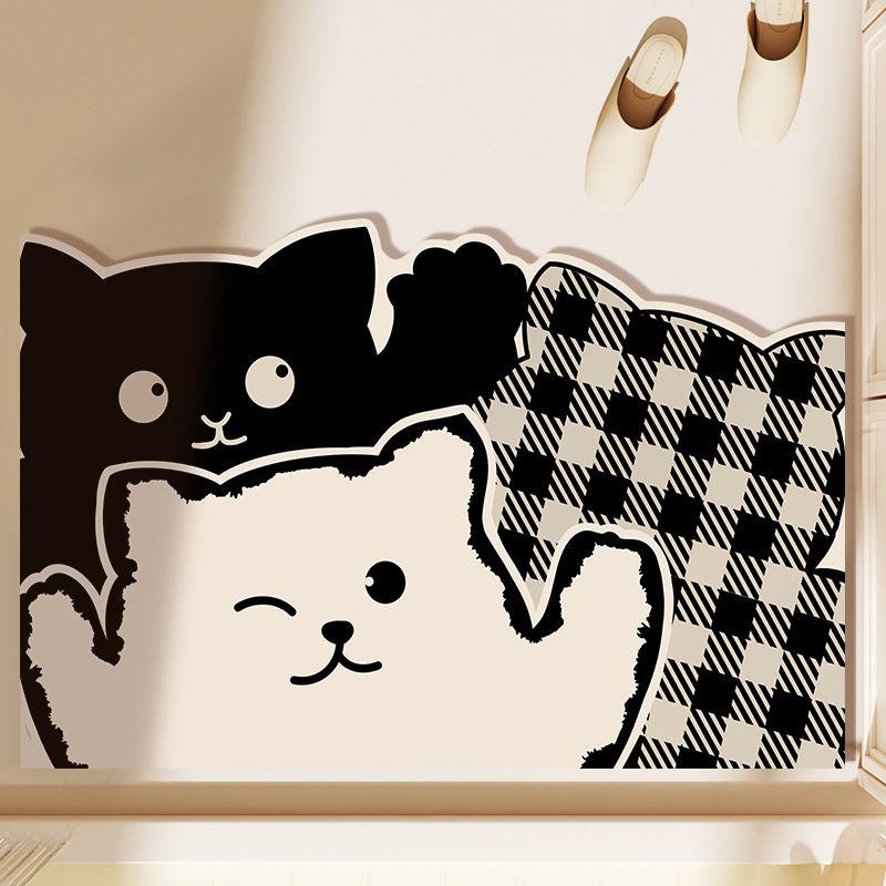 

Диатомовый коврик для пола, абсорбирующий противоскользящий износостойкий коврик для пола, быстросохнущий коврик для пола в ванной комнате, коврик для ванной 40X60cm 15.7X23.6in