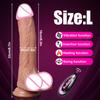 4 in 1 Thrusting Dildo Vibrator Remote Control Heating Tongue Licking Clitoris G-Spot Dick Sex Toys Vagina Adult Female Sex Shop