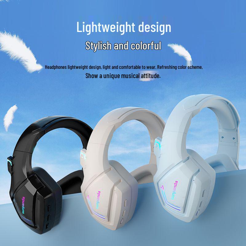 Gaming USB Headphones: Noise-Cancelling with Cool Lighting Effects for PC & Laptop