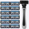 Six-Layer Manual Razor for Men and Women - Cross-Border Shaving and Hair Removal.