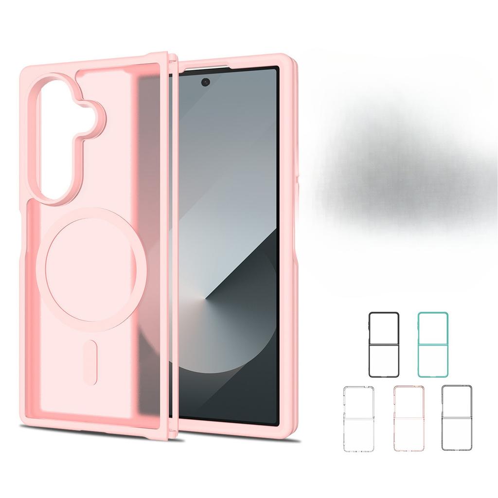 Samsung Z FOLD 7 Magnetic Two In One Skin Feeling Folding Mobile Phone Case Z FOLD 6 Mobile Phone Case