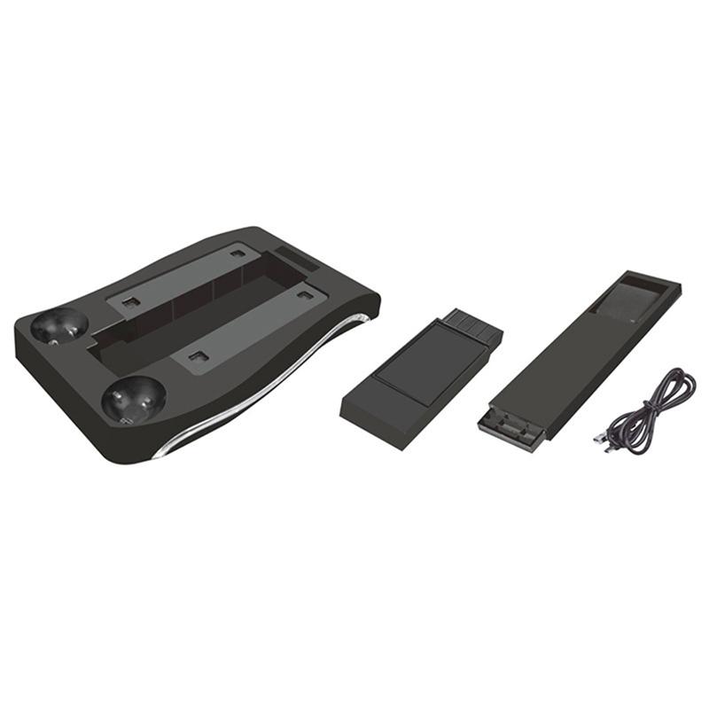 Charging Dock Charger Station Stand Holder For Ps4 Vr Ii Ps Move Game Controller