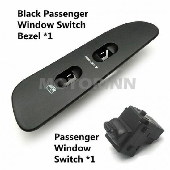 Car Right Passenger Side Window Switch Bezel Black Fits Dodge Ram 1500/2500 3500