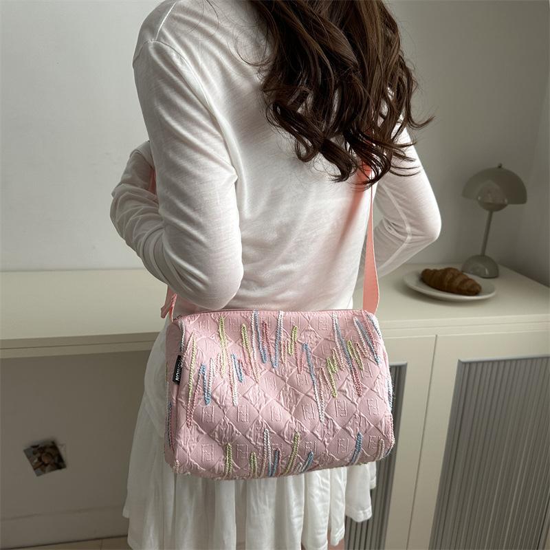 Simple Large Capacity Summer New Casual and Fashionable One-shoulder College Student Commuting Toy Bag