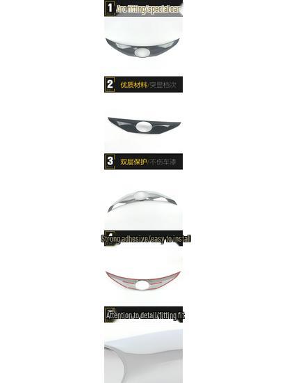 Sienna 2021 Přední nárazník Lip Trim Samolepka Dekorace