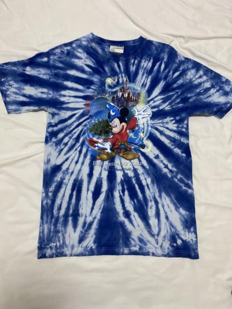 [USED] Disney Mickey Fantasia Vintage Tie-Dye T-Shirt